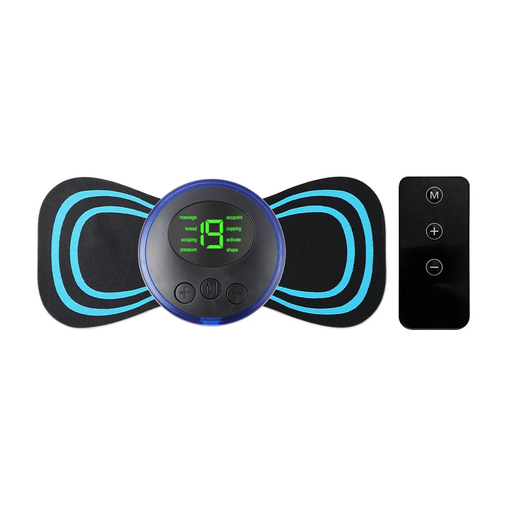 Massageador Elétrico Portátil para Pescoço e Ombros – Alívio de Dores Cervicais com Tecnologia EMS - Serena Store