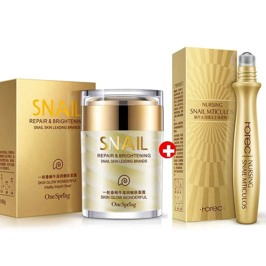 Creme Anti-idade com Colágeno e Caracol – Clareia a Pele, Reduz Rugas, Olheiras e Bolsas nos Olhos- Serena Store